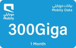 موبايلي داتا 300 جيجابايت