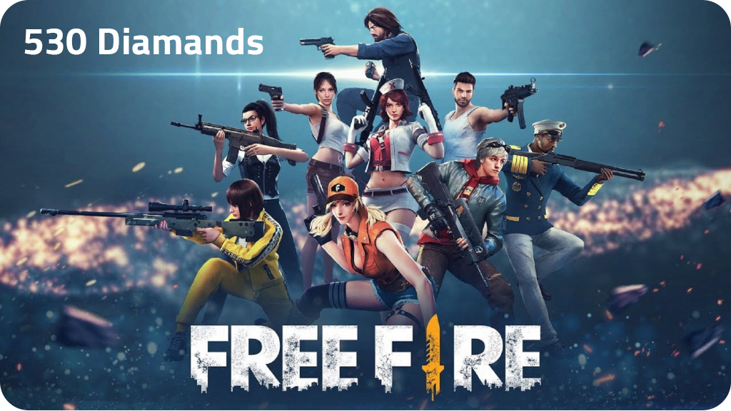 Free Fire 530 Diamonds